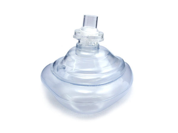 Rescuer® Brand CPR Mask – Oxygen Port, Hard Case, One-Way Valve + Filter